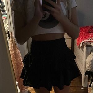 Black Mini Skirt